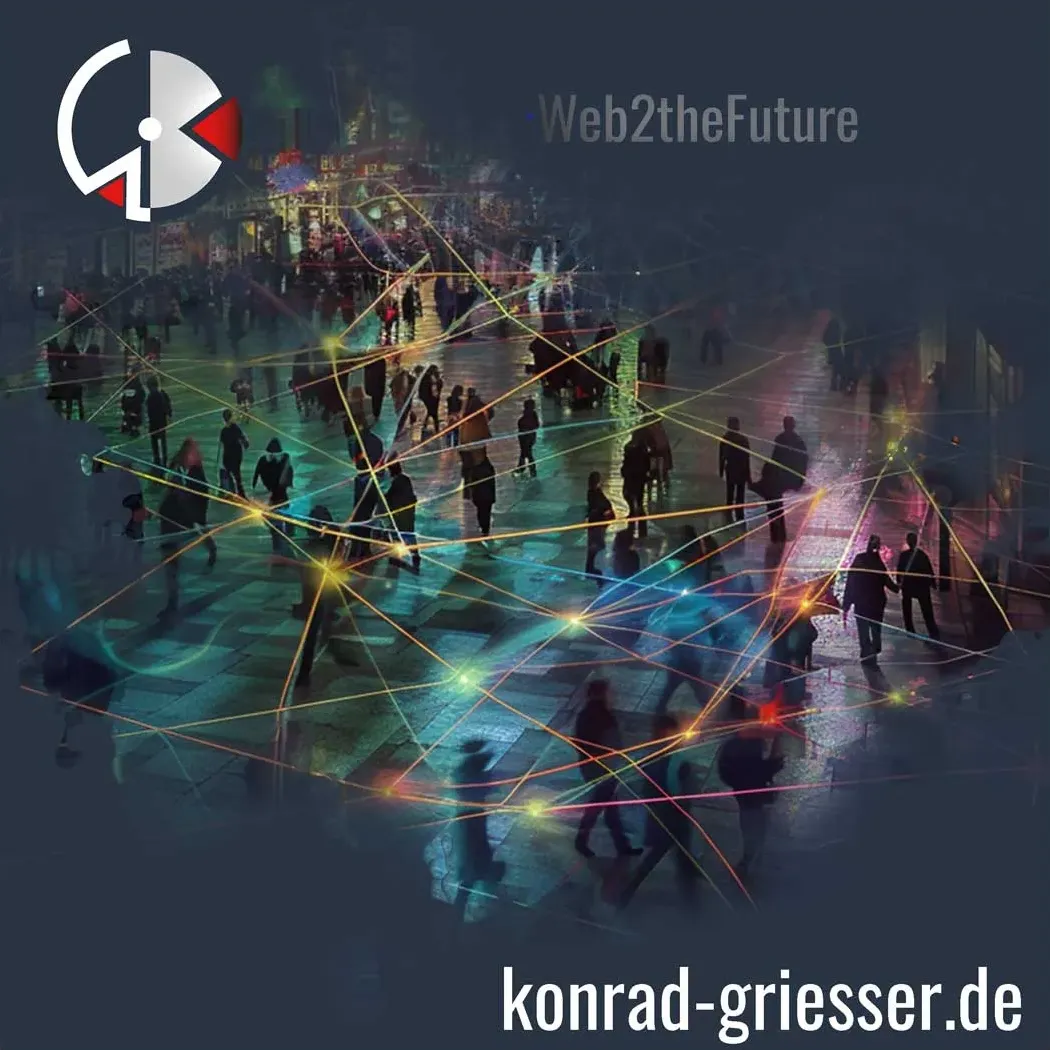 Web2theFuture — vernetzte Menschen als Sinnbild für Webdesign-Trends