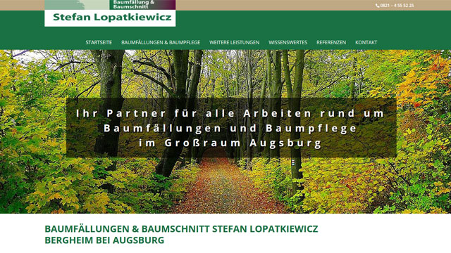 Baumfällungen Lopatkiewicz