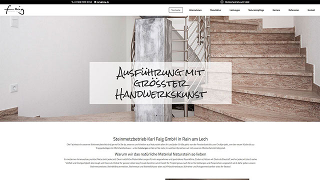 FAIG GmbH Steinmetzbetrieb