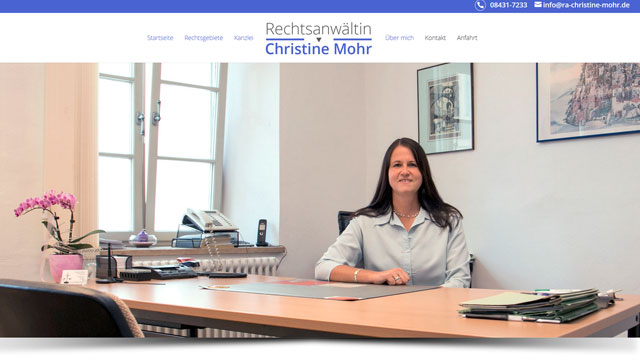 Rechtsanwältin Christine Mohr