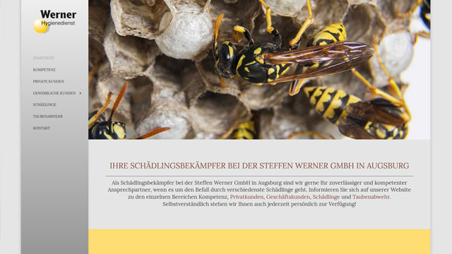 Schädlingsbekämpfer Steffen Werner GmbH – Referenz