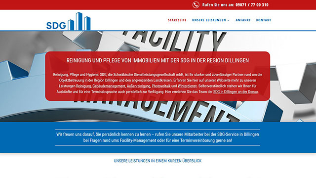 SDG Reinigung & Pflege von Immobilien