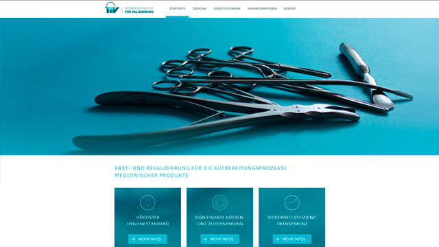 Webdesign Augsburg für Medizinische Produkte