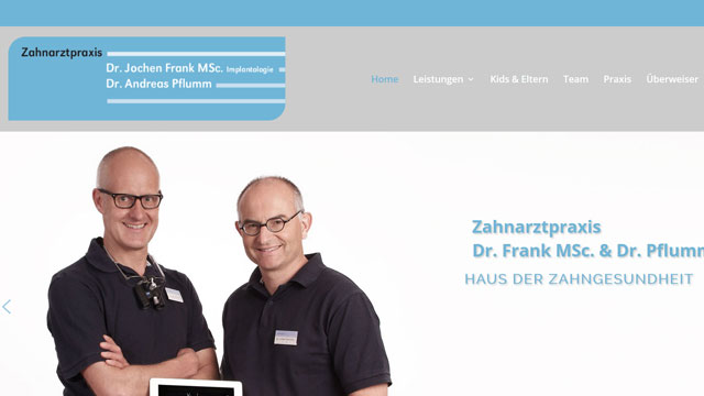 Webdesign für Zahnärzte Augsburg