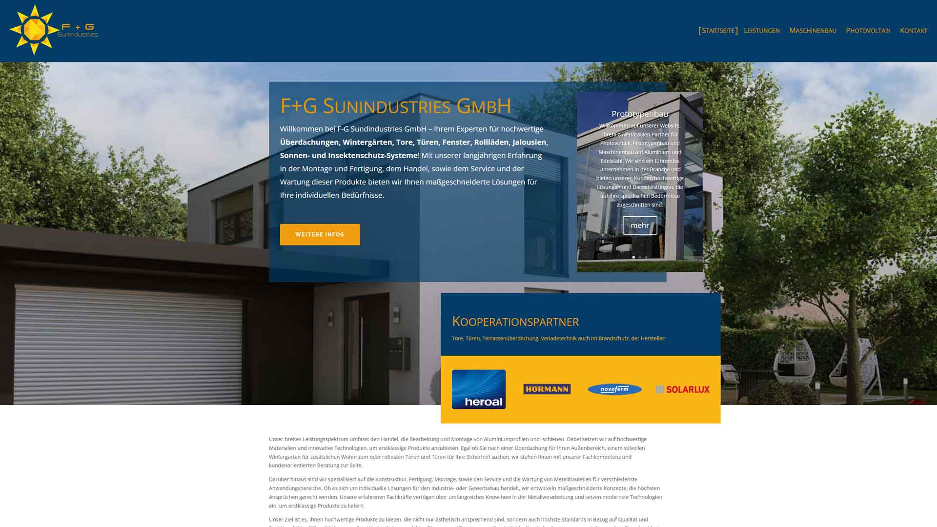 F+G Sundindustries GmbH – Weißling bei München