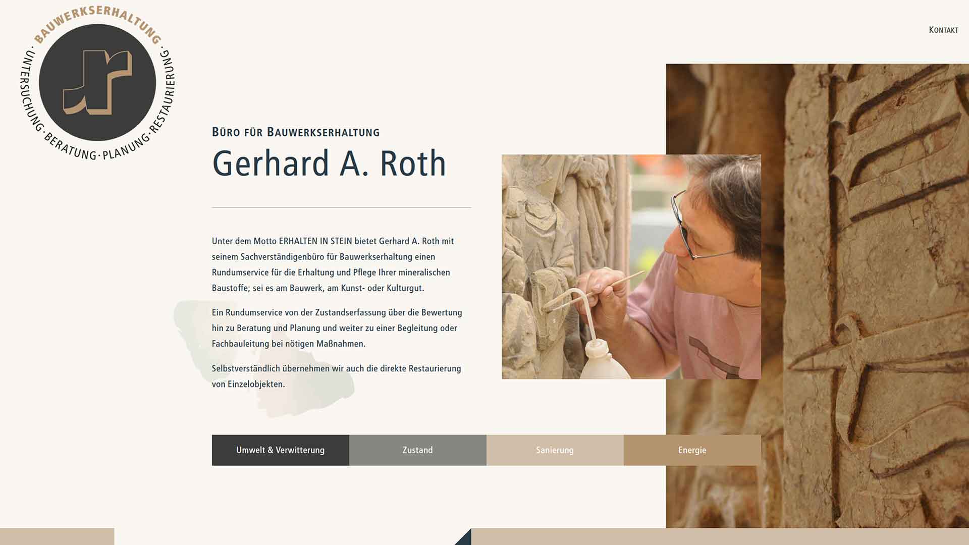 Webdesign Augsburg | Konrad Griesser | Bauwerkserhalter DACH Region