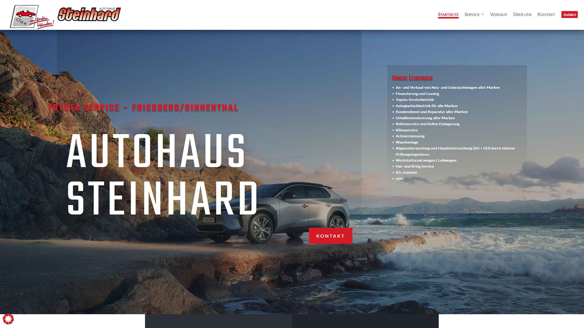 Webdesign Friedberg | Konrad Griesser | Autohaus Friedberg Rinnenthal