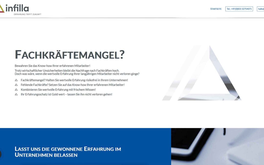Infilla | Fachkräftemangel